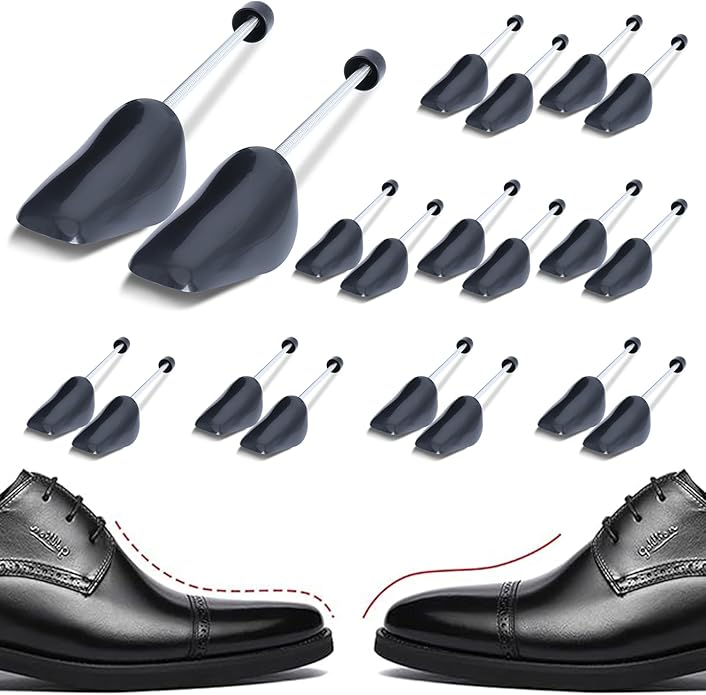 Horma de zapato plástica con resorte metálico