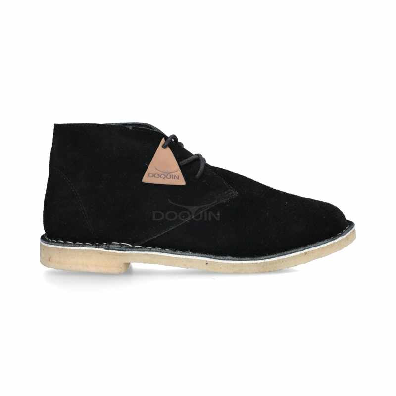 Zapato Bota Goma Negra