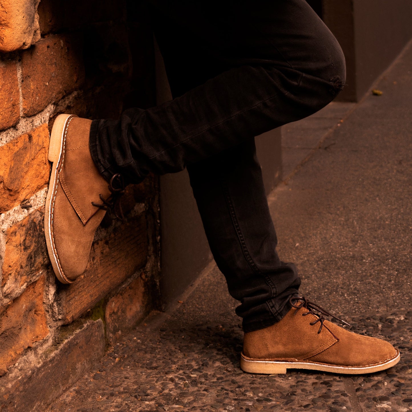 Zapato Bota Goma Miel PREMIUM