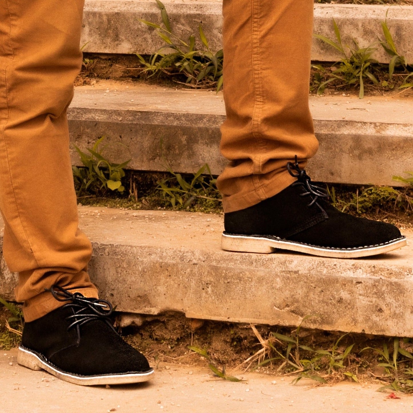 Zapato Bota Goma Negra