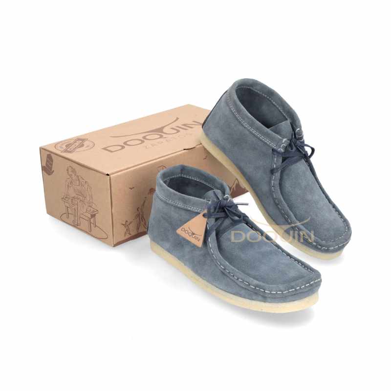 Zapato Forche Doquin Gris Azul