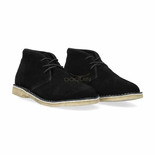 Zapato Bota Goma Negra